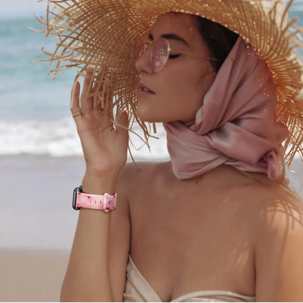 Cute Transparent Bands Compatible with Apple Watch Band - Picture 5 of 7